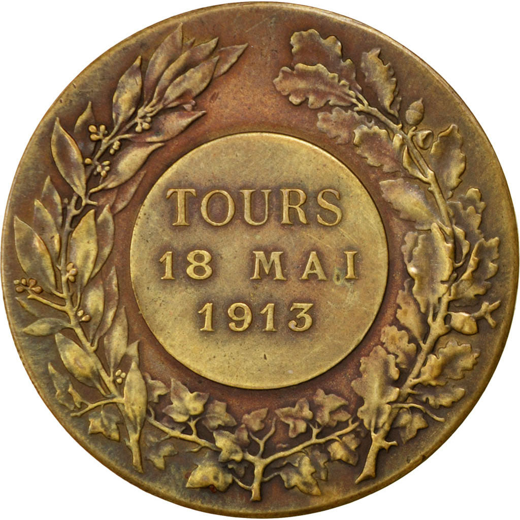 FRANCE, Politics, Society, War, French Third Republic, Medal, 1913, EF(40-45),..