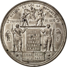Francia, Medal, Government of National Defense, History, 1871, SPL-, Stagno, 48