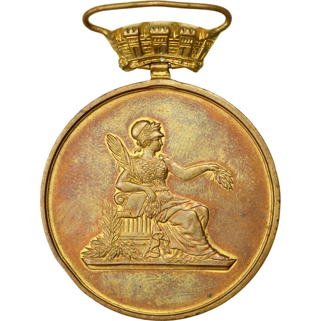 FRANCE, Arts & Culture, French Third Republic, Medal, AU(50-53), Copper, 46,...