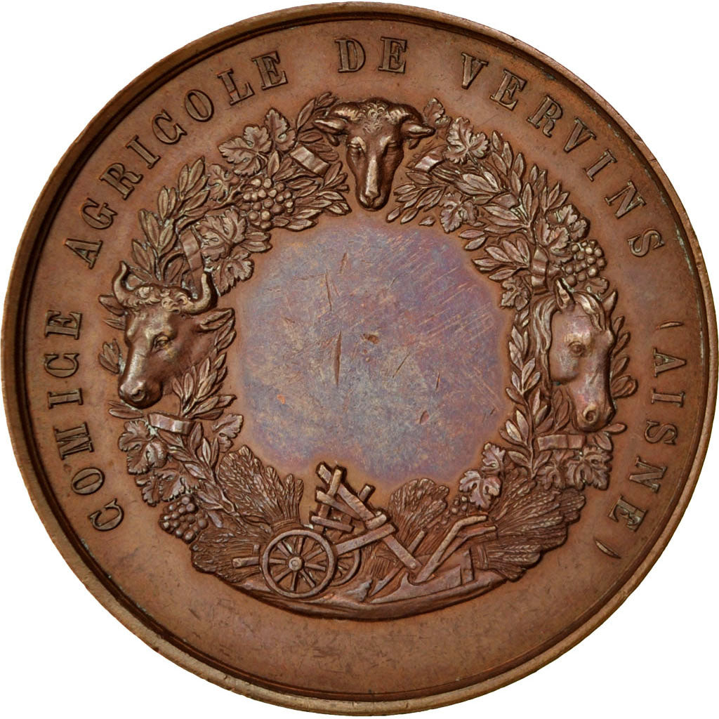 FRANCE, Business & industry, French Third Republic, Medal, AU(50-53), De...