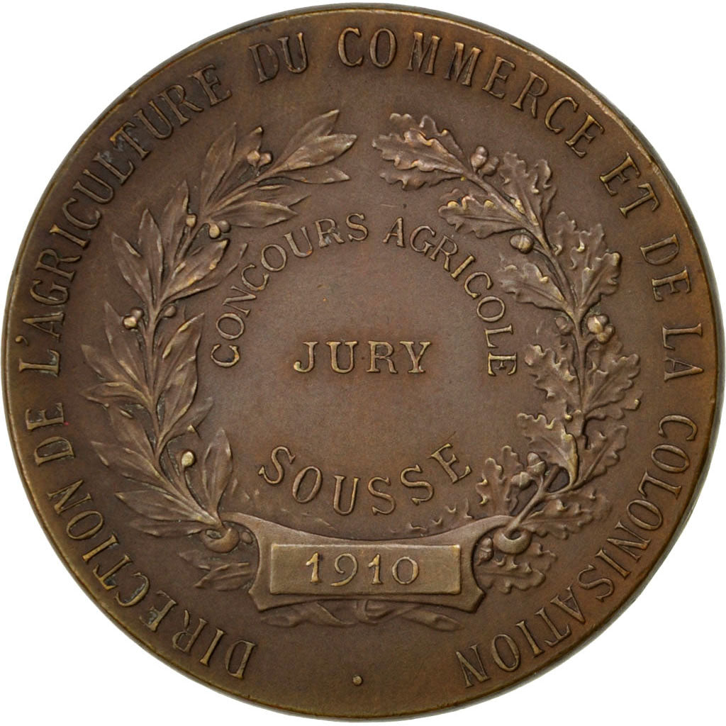 FRANCE, Business & industry, French Third Republic, Medal, 1910, AU(50-53),...