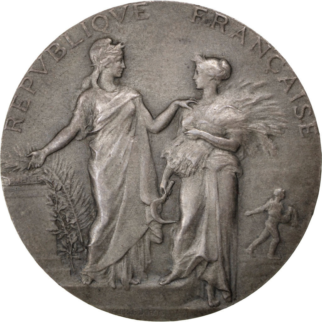 France, Medal, French Third Republic, Business & industry, Dubois.A, TTB+