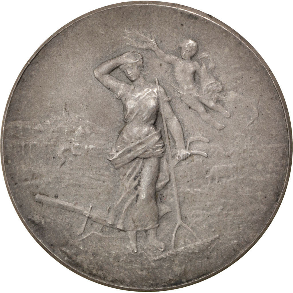 FRANCE, Business & industry, French Third Republic, Medal, 1914, AU(50-53),...