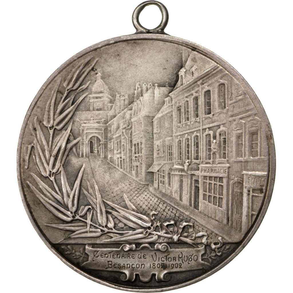 France, Medal, French Third Republic, Arts & Culture, 1902, AU(55-58), Nickel