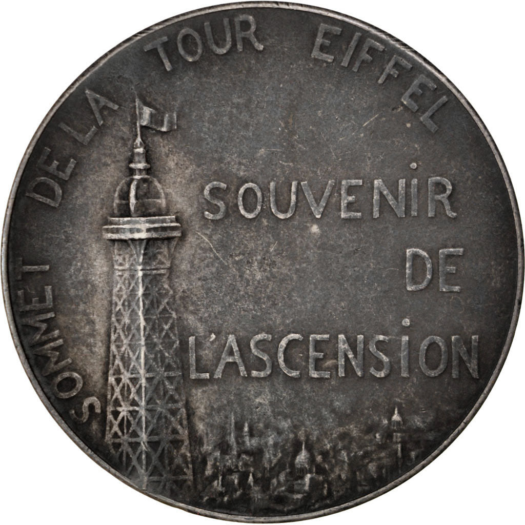 Sommet de la tour Eiffel, Médaille