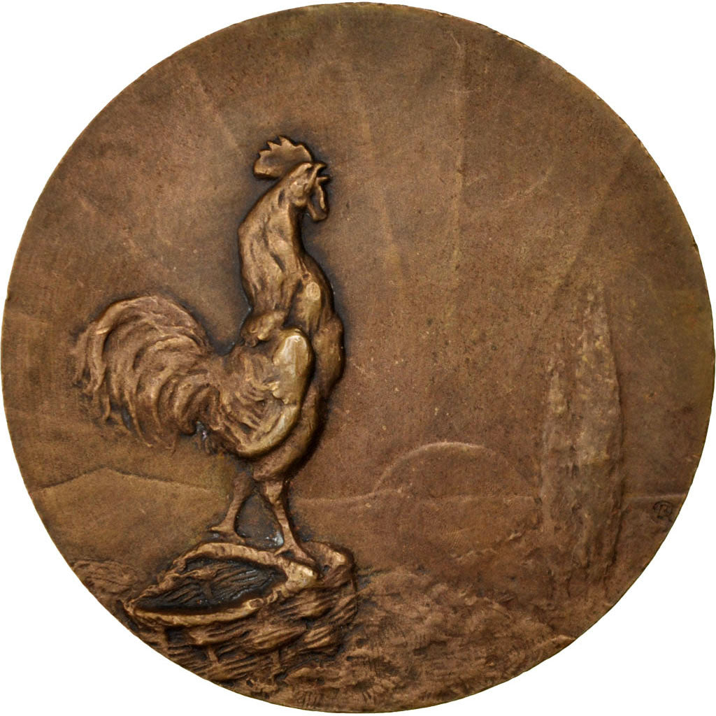 France, Medal, French Third Republic, Business & industry, Delamarre, TTB+
