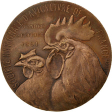 France, Medal, French Third Republic, Business & industry, Dropsy, AU(50-53)