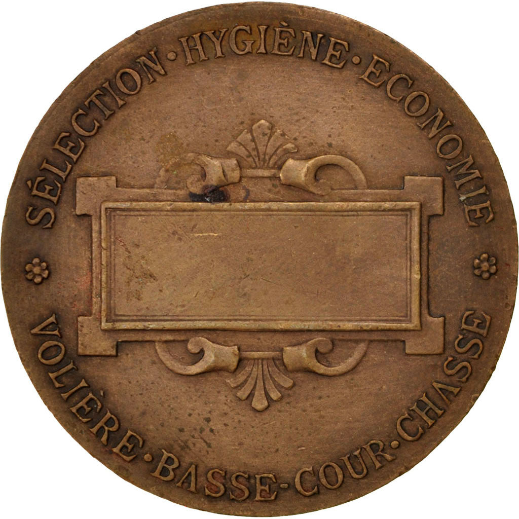France, Medal, French Third Republic, Business & industry, Dropsy, AU(50-53)