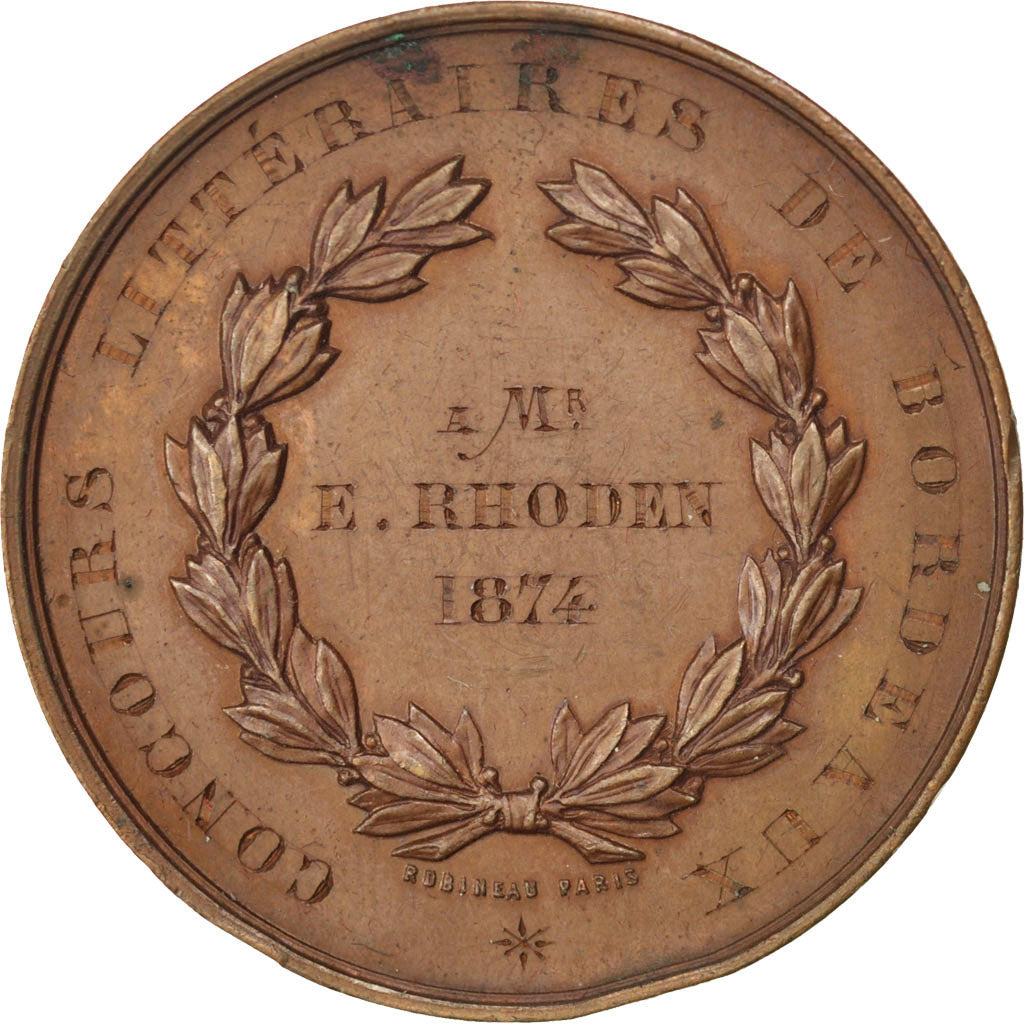 Concours Littéraires de Bordeaux, Médaille