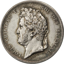 France, Medal, Louis Philippe I, History, 1836, Barre, SUP+, Argent