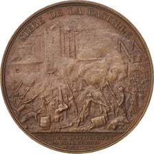 France, Medal, Louis Philippe I, History, 1840, Rogat, AU(55-58), Copper