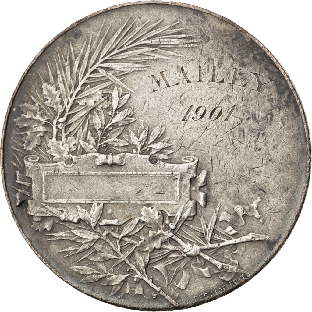 FRANCE, Politics, Society, War, French Third Republic, Medal, 1901, VF(30-35),..