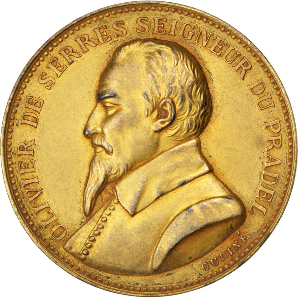 FRANCE, Business & industry, French Third Republic, Medal, AU(55-58), Oudiné, V.