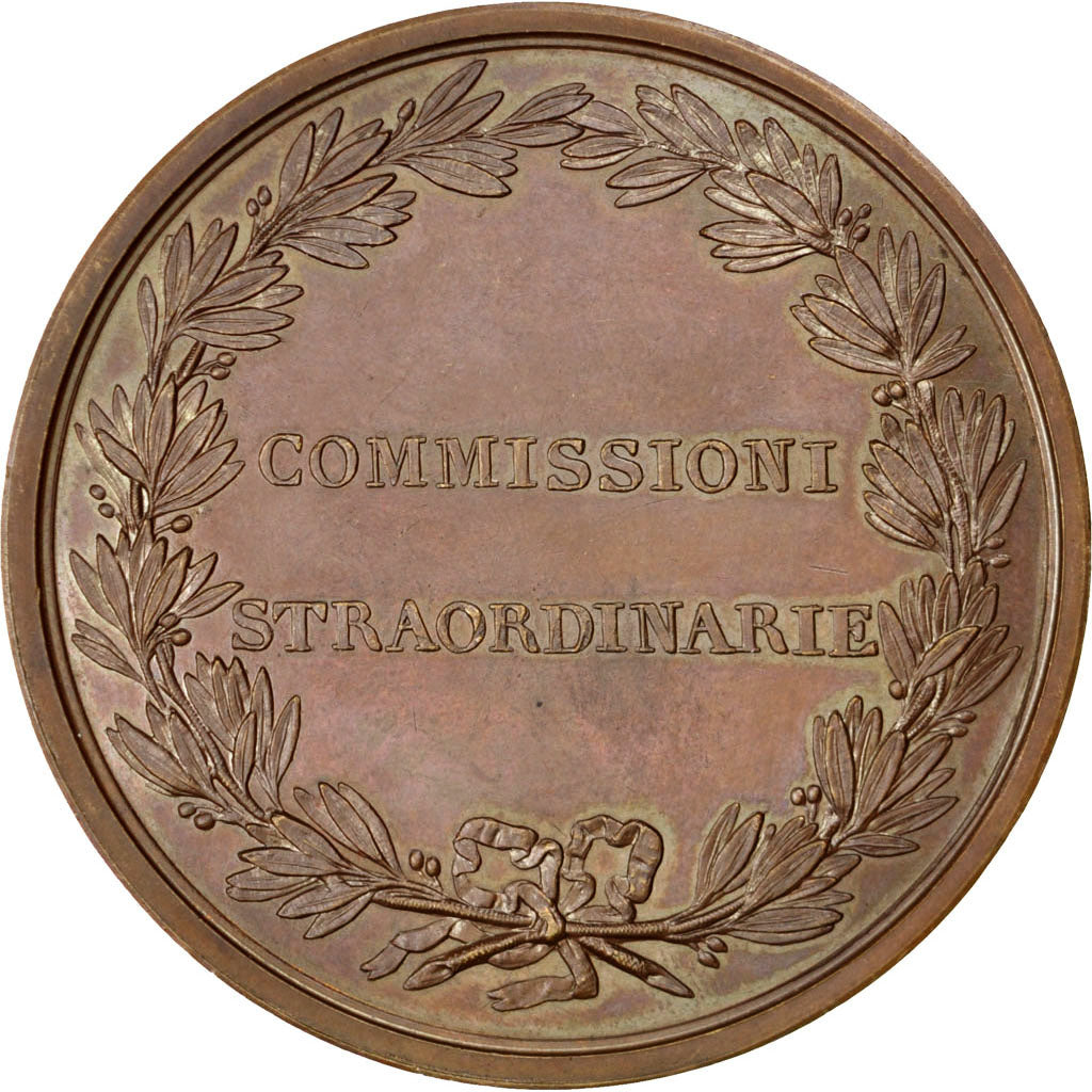 Italy, Arts & Culture, Medal, 1803, AU(55-58), Bronze, 60, 59.30