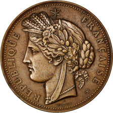 France, Medal, French Third Republic, Sciences & Technologies, 1878, Oudiné