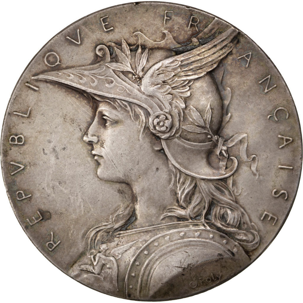 FRANCE, Politics, Society, War, French Third Republic, Medal, AU(50-53), Roty,..
