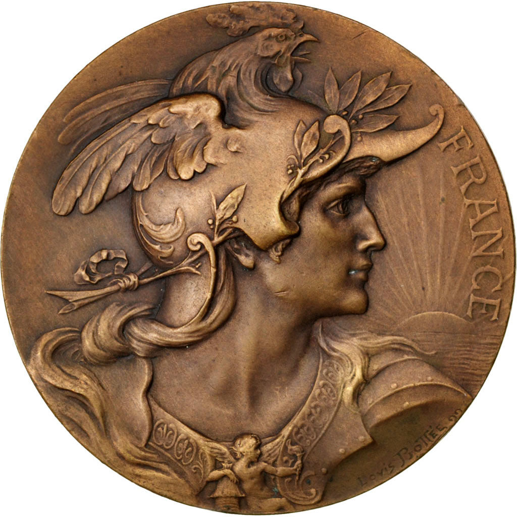 France, Medal, French Third Republic, Politics, Society, War, Bottée