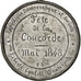 France, Medal, Louis Philippe I, Politics, Society, War, 1848, SUP, Tin