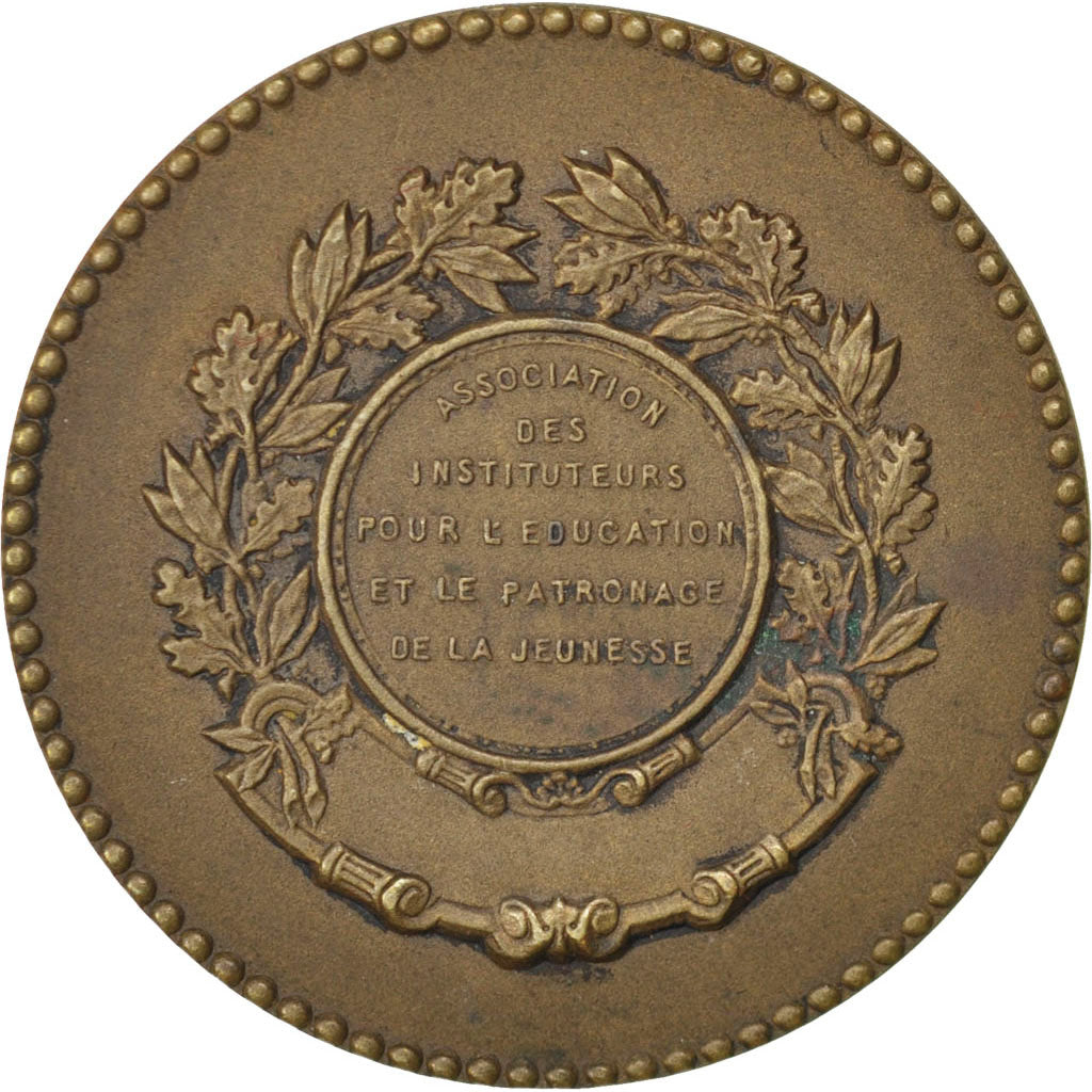 FRANCE, Politics, Society, War, French Third Republic, Medal, AU(55-58),...