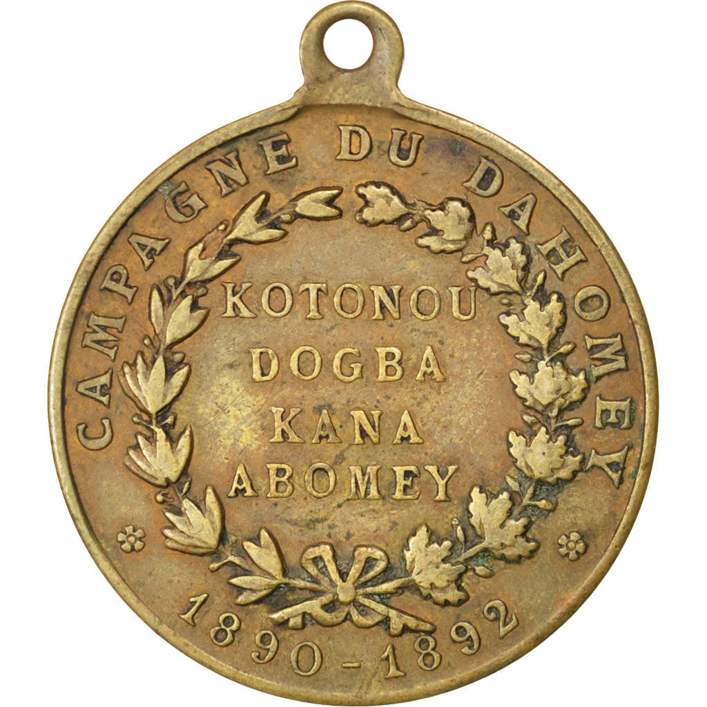 FRANCE, History, French Third Republic, Medal, 1892, AU(50-53), Copper, 30, 7.10