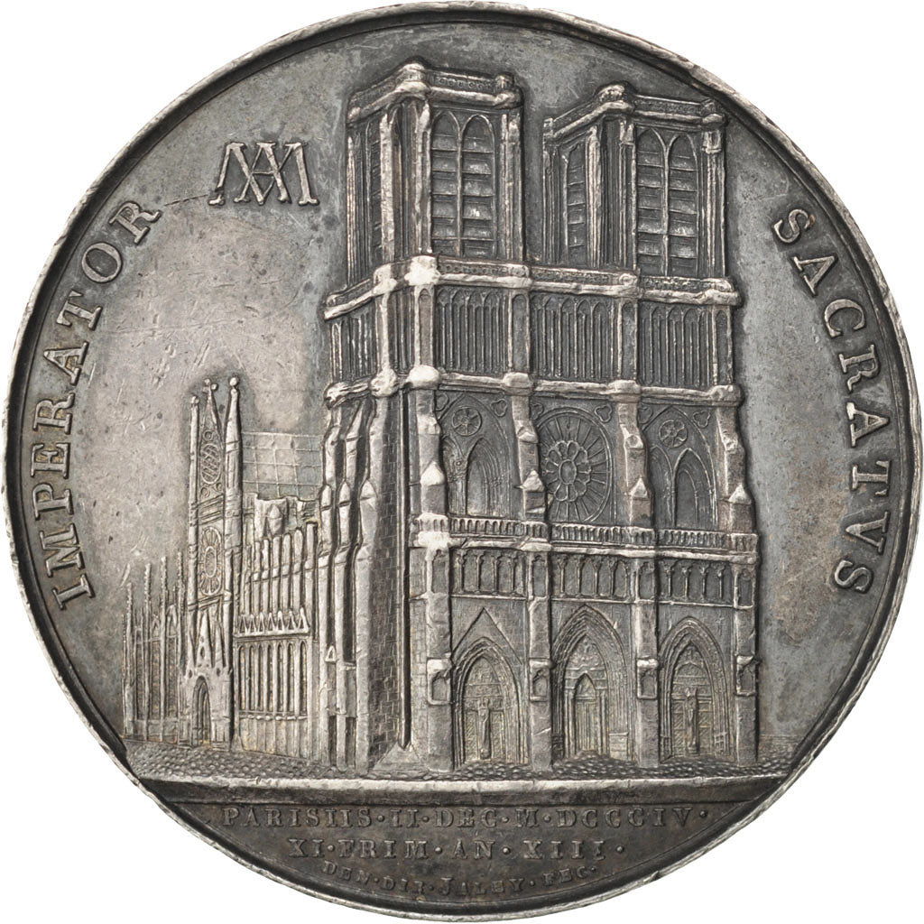 FRANCE, Religions & beliefs, First French Empire, Medal, 1809, AU(50-53), Droz,.