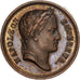 FRANCE, Politics, Society, War, Hundred Days, Medal, 1815, MS(60-62), Copper,...