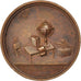 FRANCE, Arts & Culture, Louis Philippe I, Medal, 1841, AU(55-58), Copper, 25,...