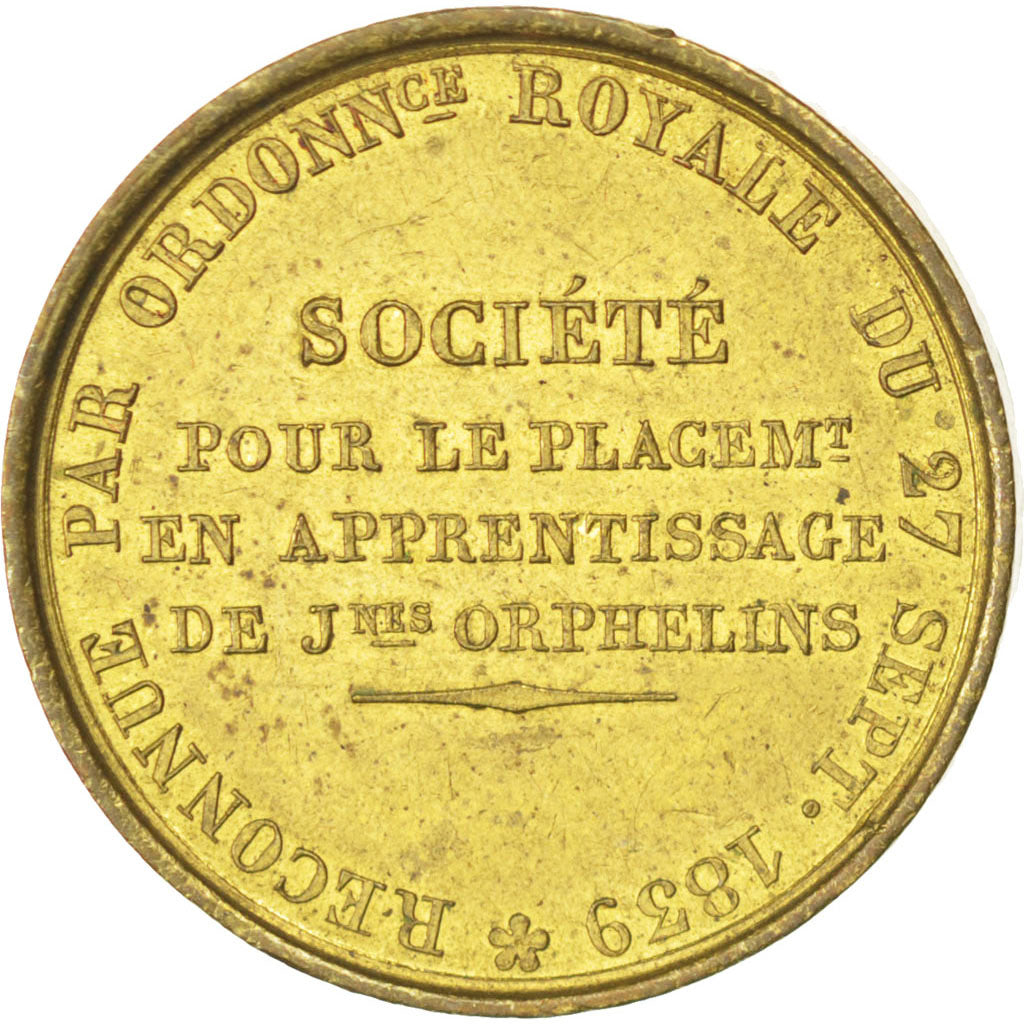 Société pour le placement en apprentissage des jeunes orphelins, Médaille