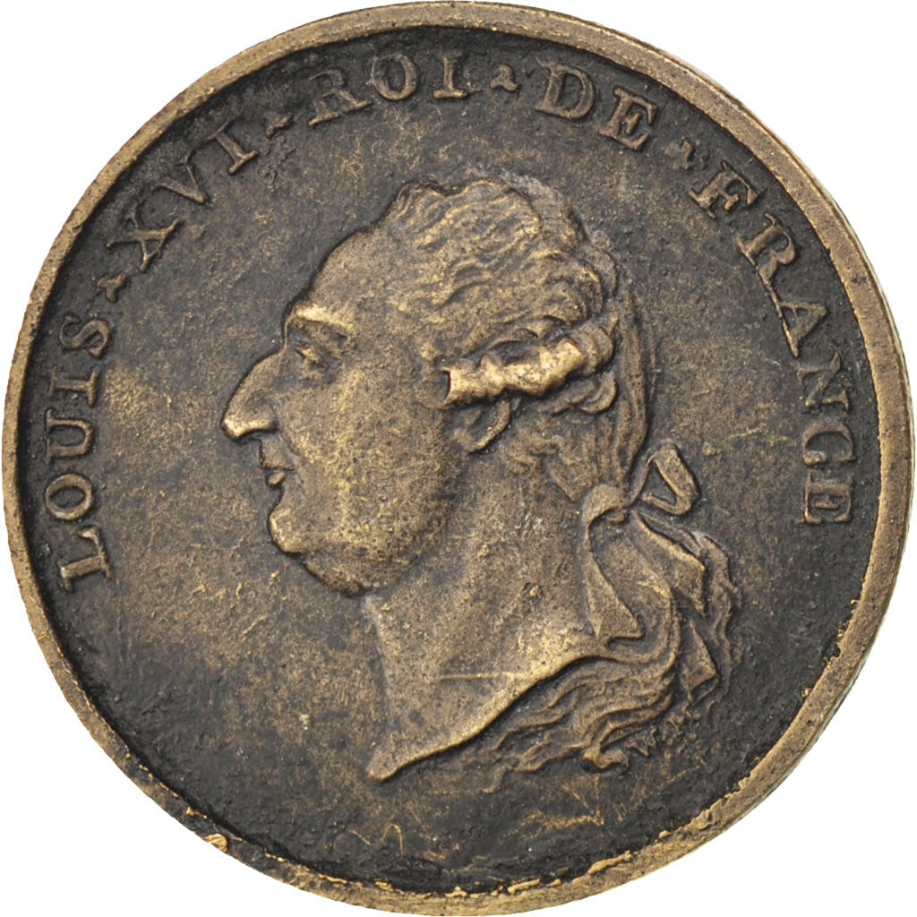 FRANCE, Politics, Society, War, National Convention, Medal, 1793, EF(40-45),...