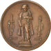 France, Medal, Louis Philippe I, History, 1833, AU(50-53), Copper