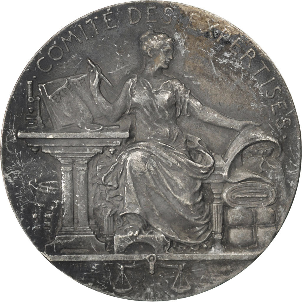 Francja, medal, Trzecia Republika Francuska, Srebro, EF(40-45)