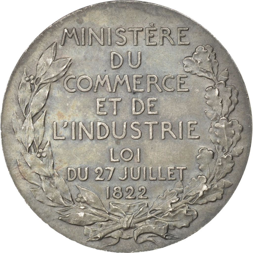 Francja, medal, Trzecia Republika Francuska, Srebro, EF(40-45)