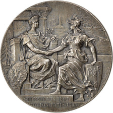 France, Medal, French Third Republic, Politics, Society, War, 1893, Bottée