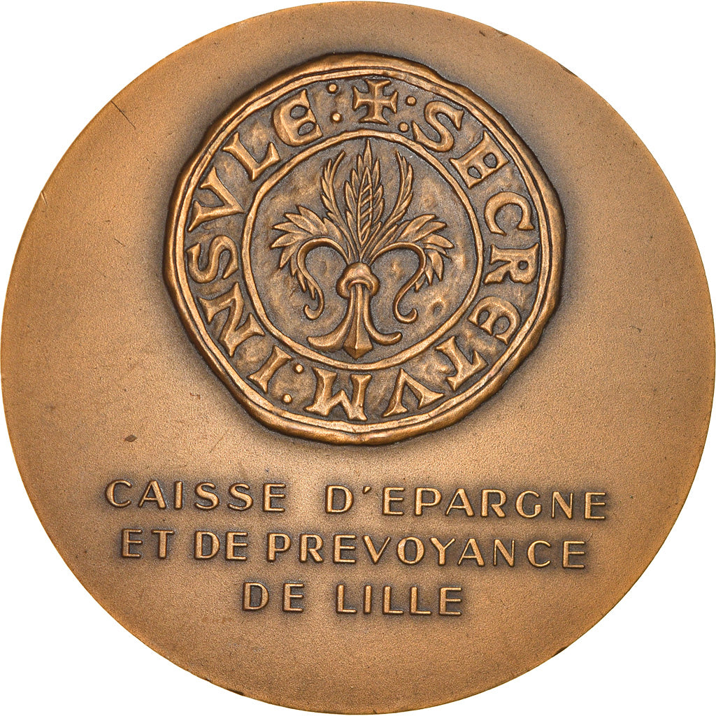 France, Médaille, Savings Bank, Caisse d'épargne et de prévoyance de Lille