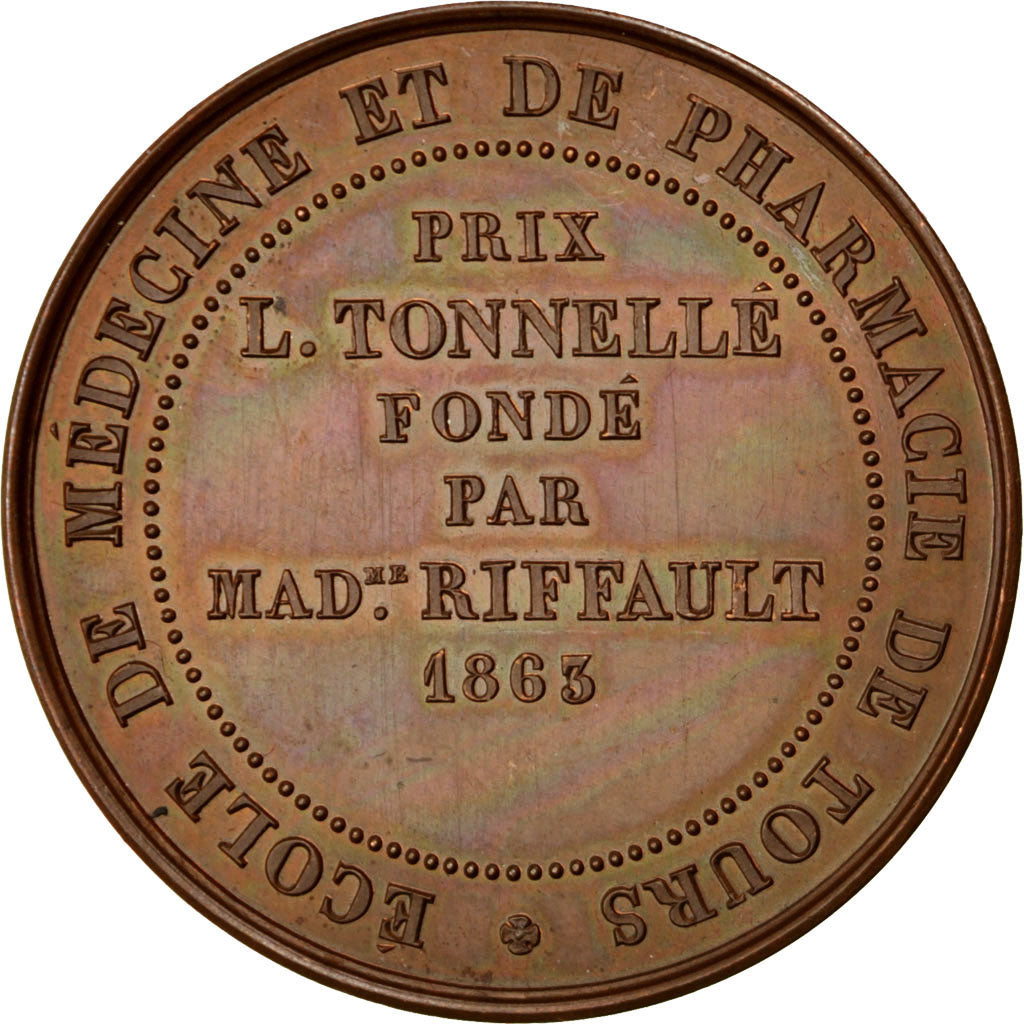 Ecole de Médecine et de Pharmacie de Tours, Médaille
