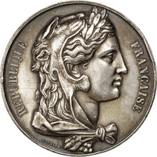FRANCE, Politics, Society, War, French Third Republic, Medal, 1881, AU(55-58),..