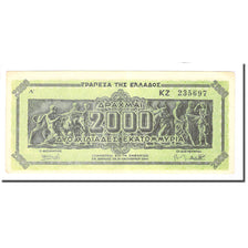 Billet, Grèce, 2,000,000,000 Drachmai, 1944-10-11, KM:133a, TTB