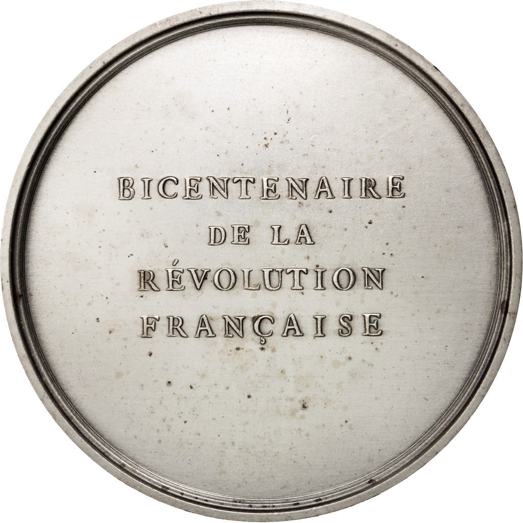 France, Medal, French Fifth Republic, History, 1988, MS(60-62), Bronze