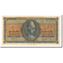 Banknote, Greece, 5000 Drachmai, 1943-07-19, KM:122a, EF(40-45)