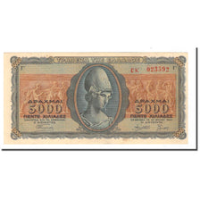 Banknote, Greece, 5000 Drachmai, 1943-07-19, KM:122a, AU(55-58)