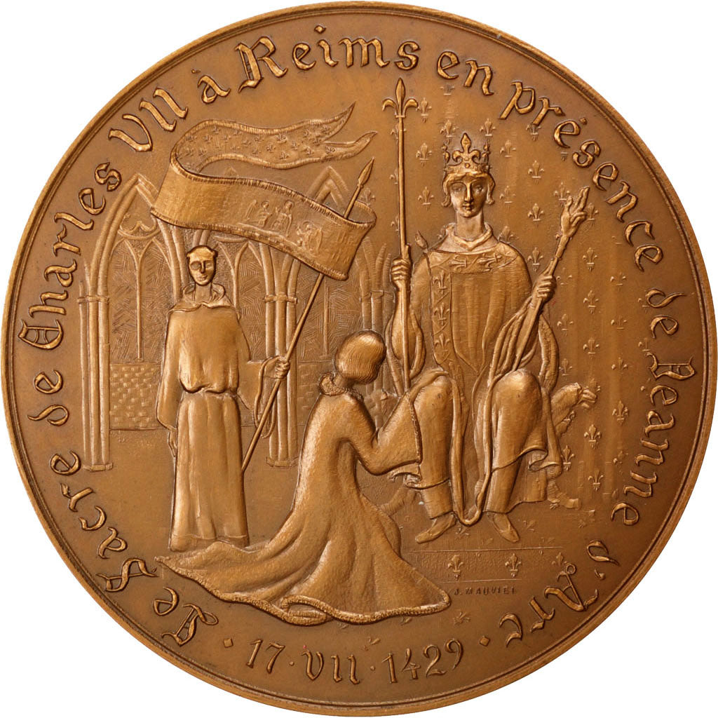 France, Medal, French Fifth Republic, History, 1979, Mauviel, SUP+, Bronze