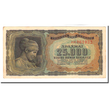 Banknote, Greece, 25,000 Drachmai, 1943-08-12, KM:123a, AU(55-58)