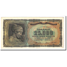 Banknote, Greece, 25,000 Drachmai, 1943-08-12, KM:123a, EF(40-45)