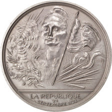 France, Medal, French Fifth Republic, History, 1989, Maillart, SUP+, Bronze