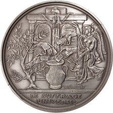 Frankrijk, Medal, French Fifth Republic, History, 1988, Tschydin, PR+, Bronze