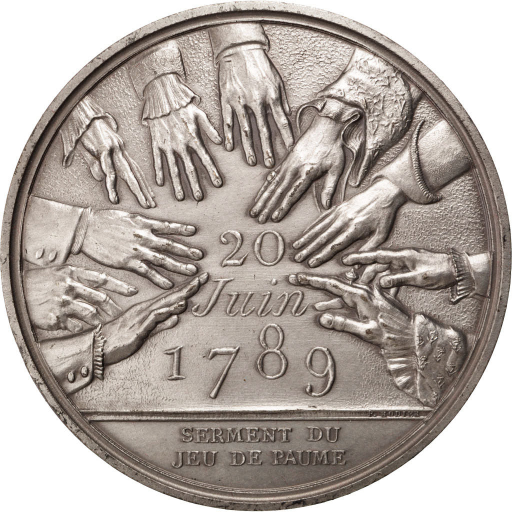 France, Medal, French Fifth Republic, History, 1989, Rodier, SUP+, Bronze
