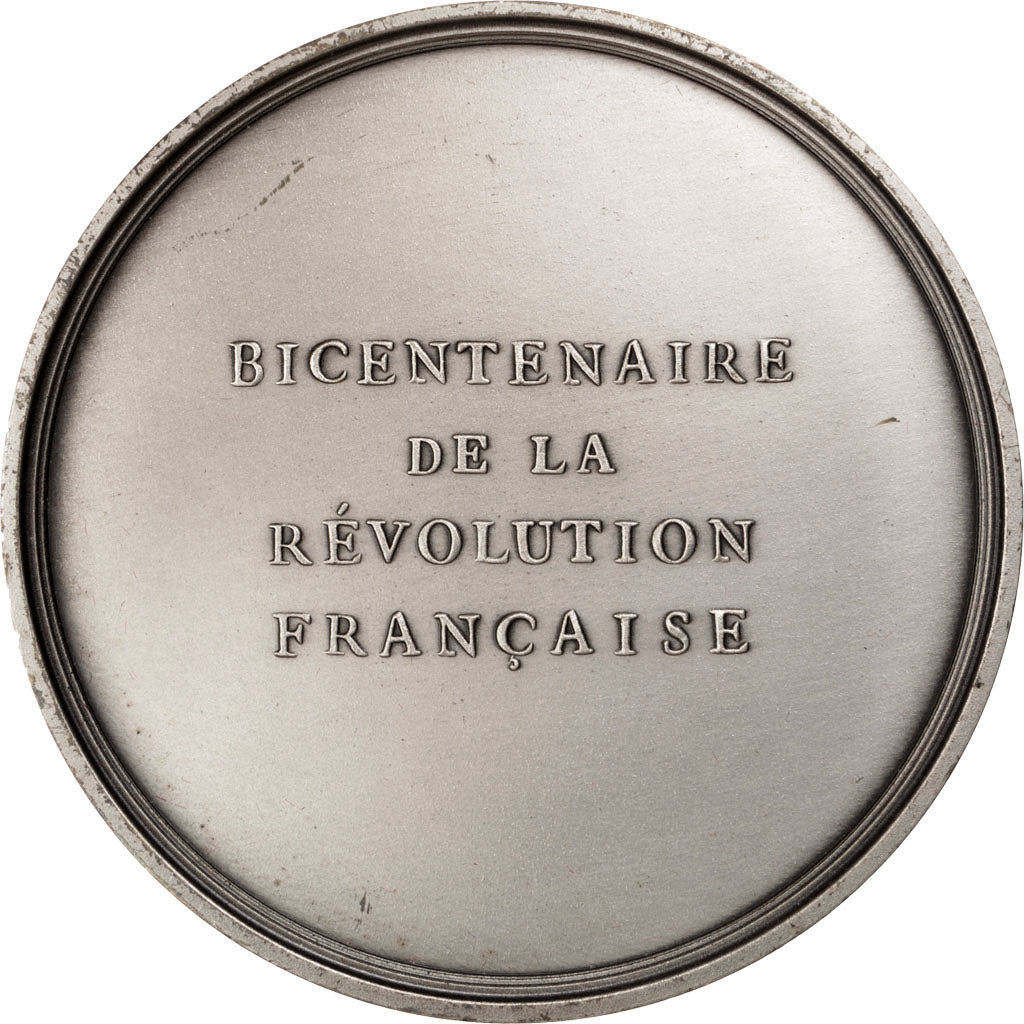 FRANCE, History, French Fifth Republic, Medal, AU(55-58), Andrieu, Bronze, 77,..