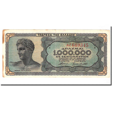 Banknote, Greece, 1,000,000 Drachmai, 1944-06-29, KM:127a, EF(40-45)