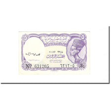 Banknote, Egypt, 5 Piastres, L.1940, KM:182e, AU(50-53)