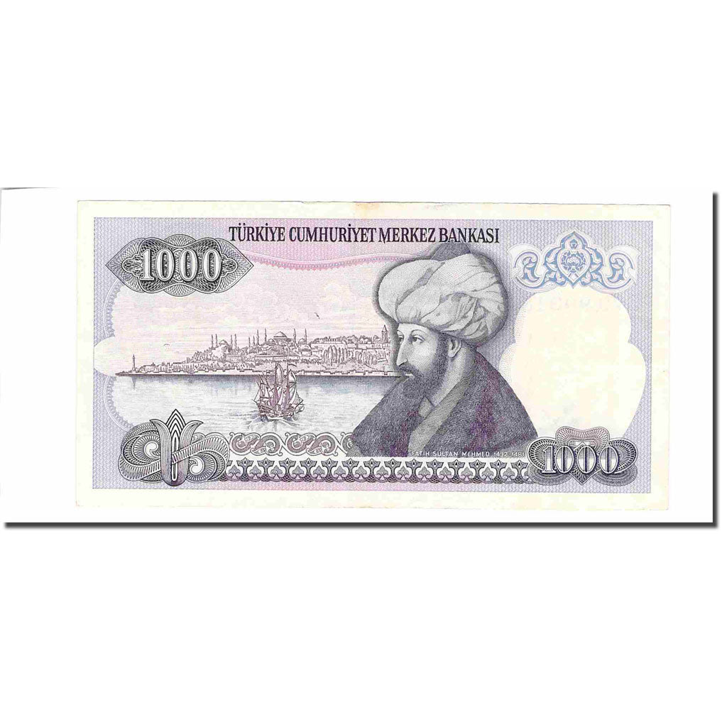 Banconote, Turchia, 1000 Lira, 1970, 1970-10-14, KM:196, BB